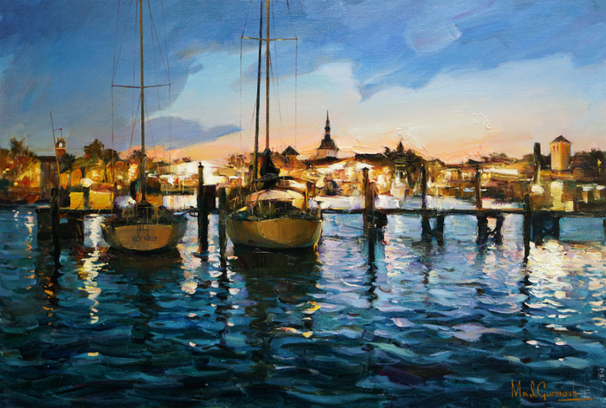 M. & I. Garmash - Key West at Night