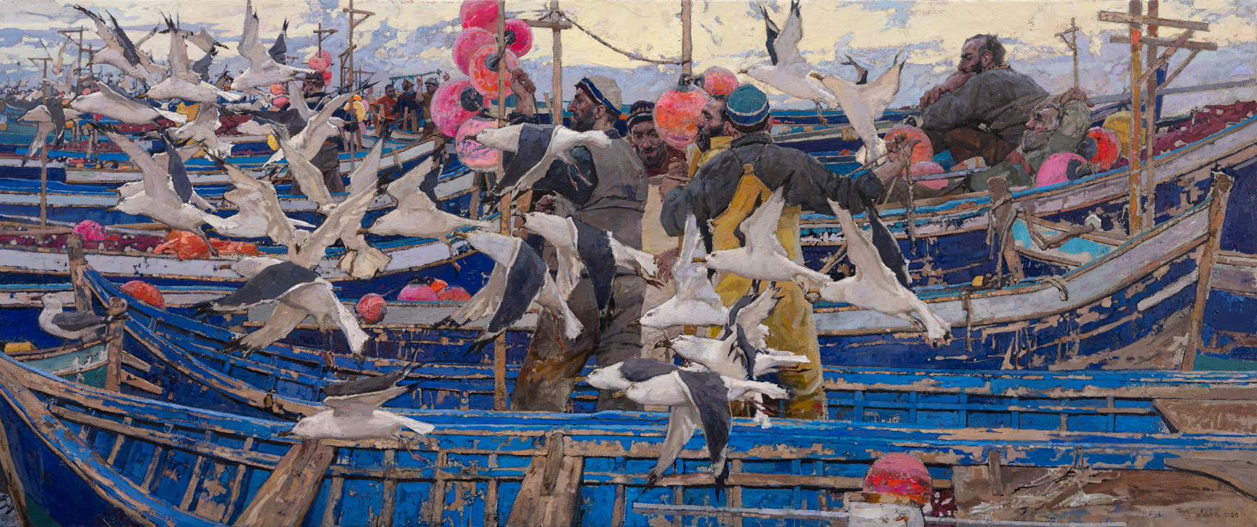 Daud Akhriev - Port Life: Colors and Rhythm