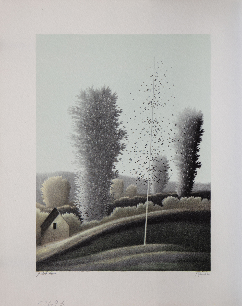 Robert Kipniss - Shimmering Hedge