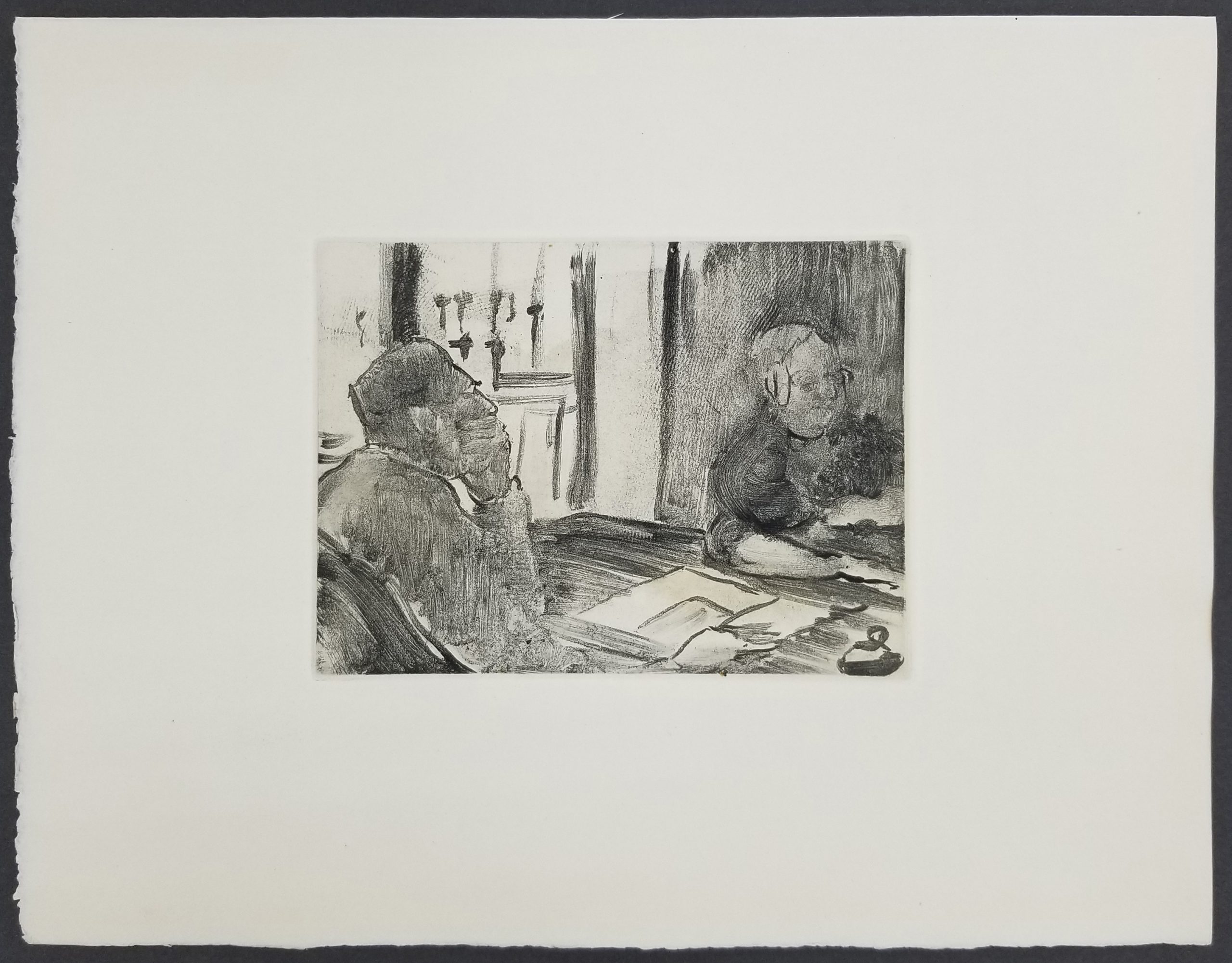 Edgar Degas - La Famille Cardinal - I dont understand, says Monsieur Cardinal