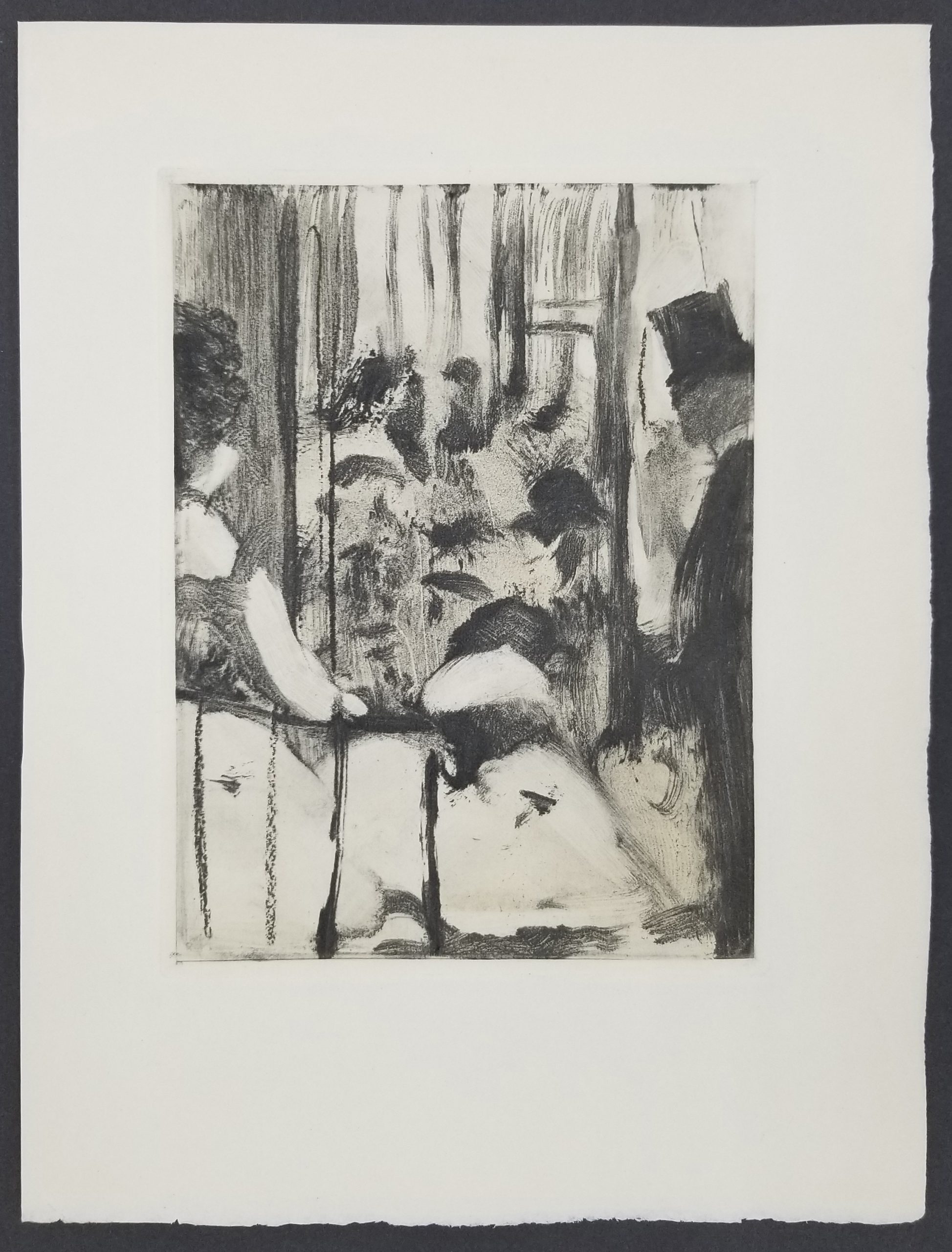 Edgar Degas - La Famille Cardinal - Dancers coming down from the Dressing Room II