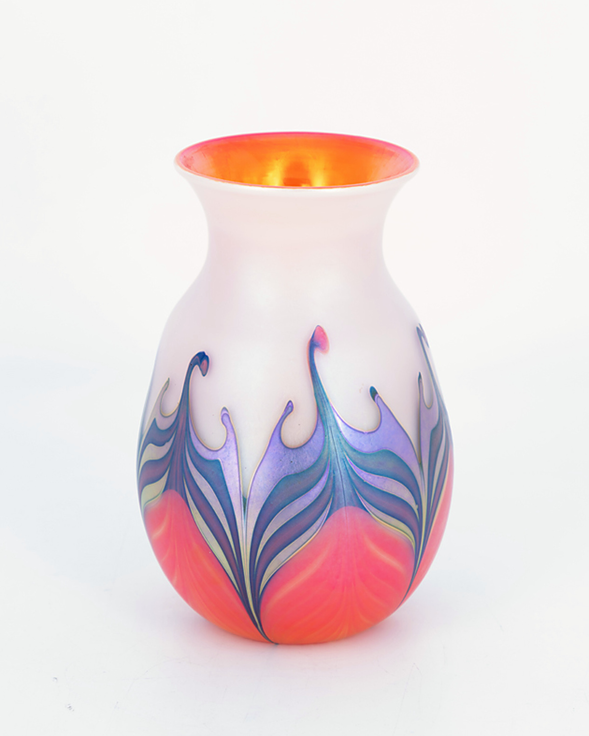 Charles Lotton - Hooked Feather Vase