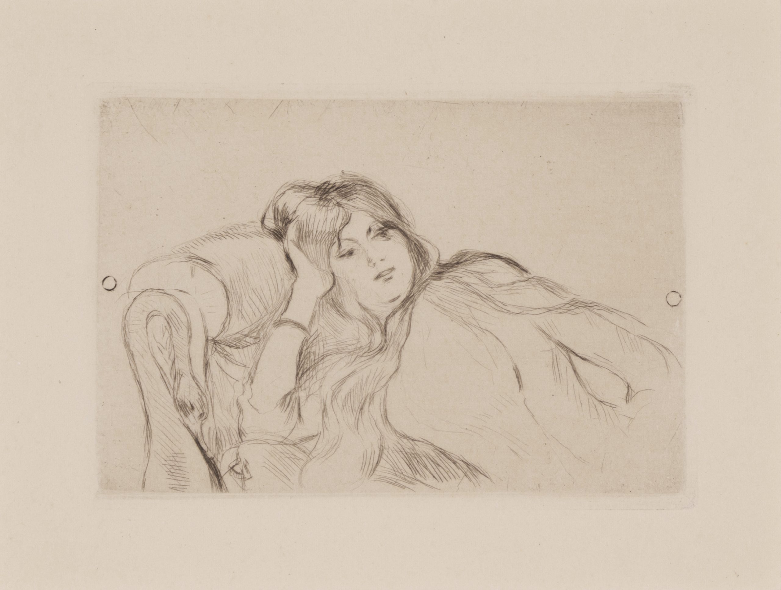 Morisot - Jeune Fille Etendue