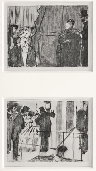 Edgar Degas - La Famille Cardinal Suite 1: Backstage