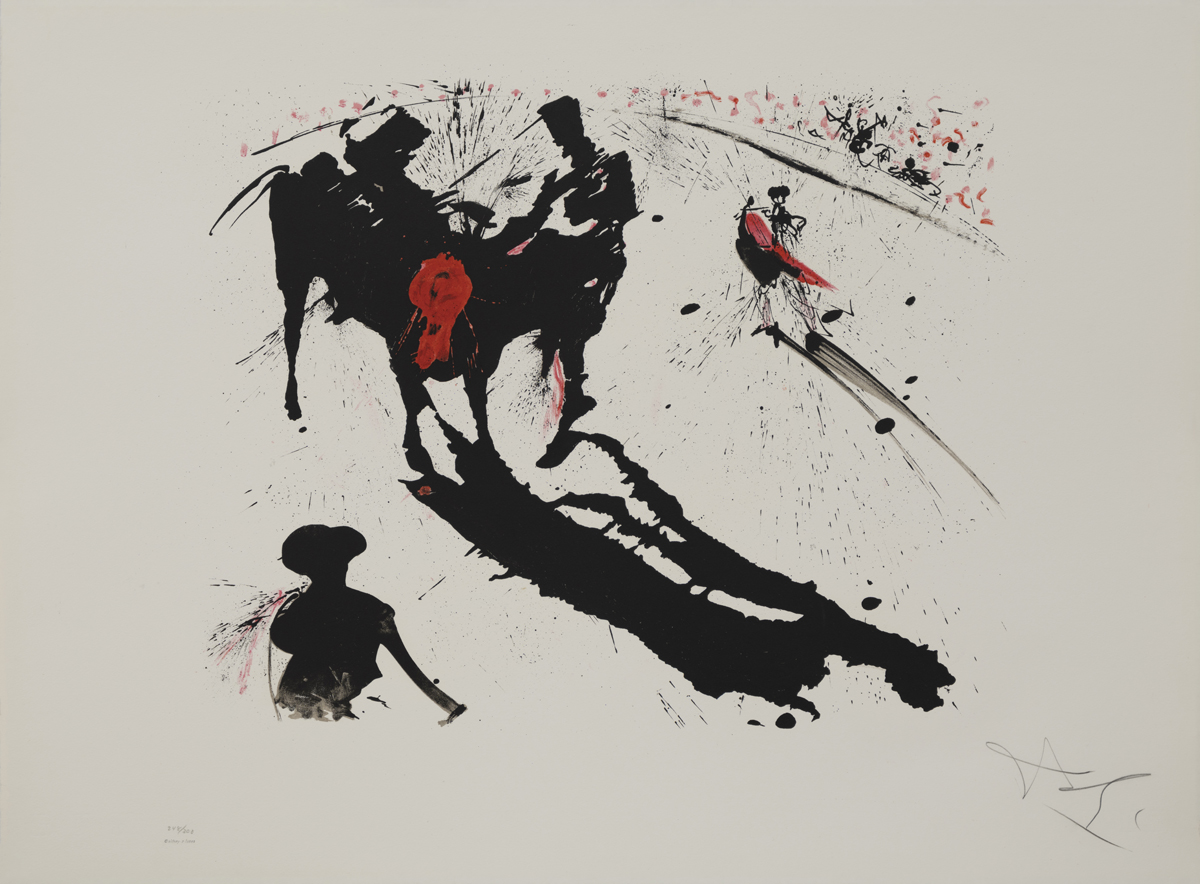 Salvador Dali - Bullfight No. 1