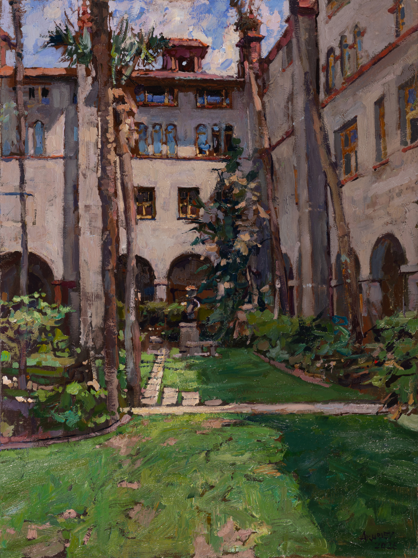 Daud Akhriev - Lightner Courtyard