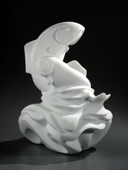 Mark Yale Harris - Cavorting Koi