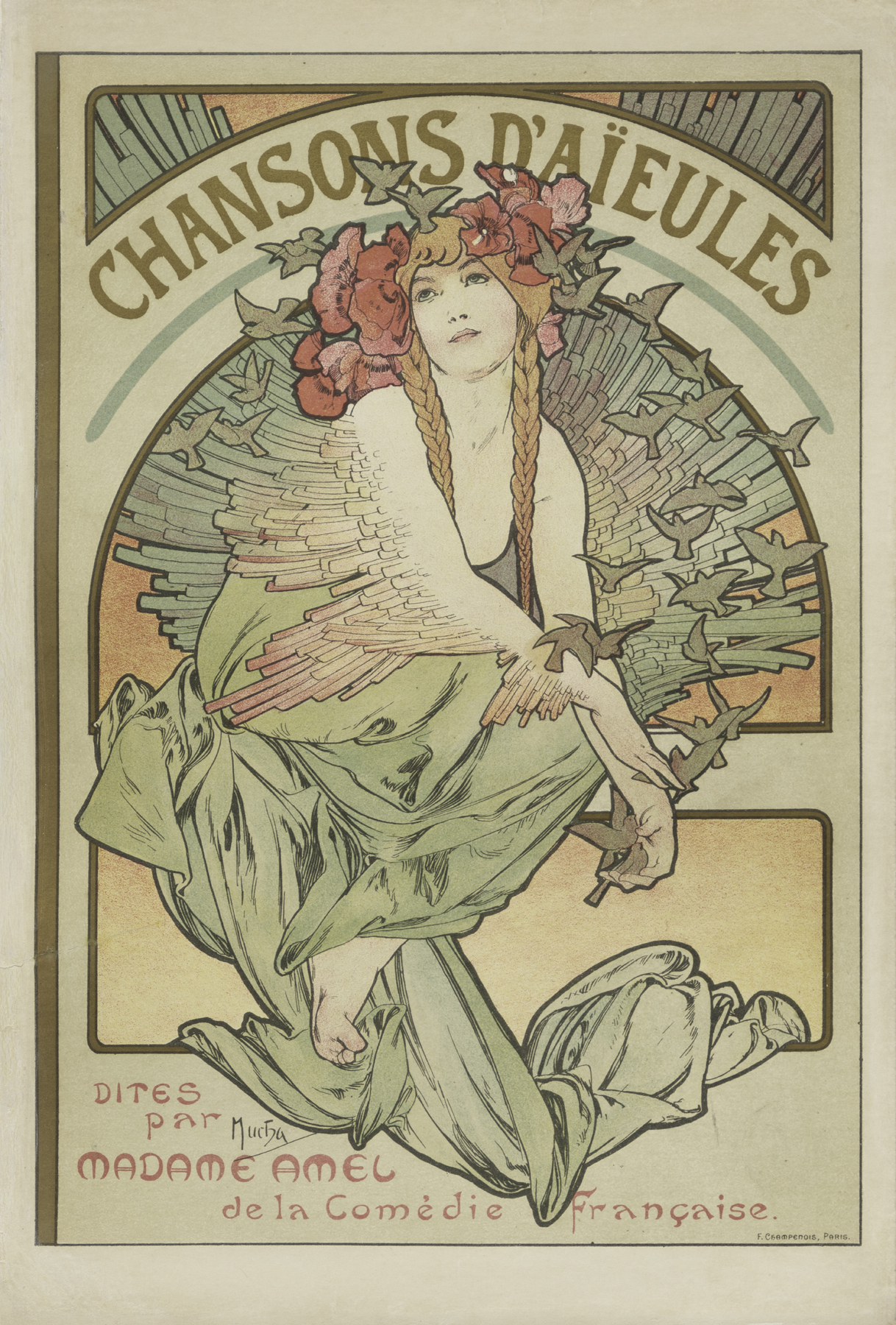 Alphonse Mucha - Chansons d’Aïeules