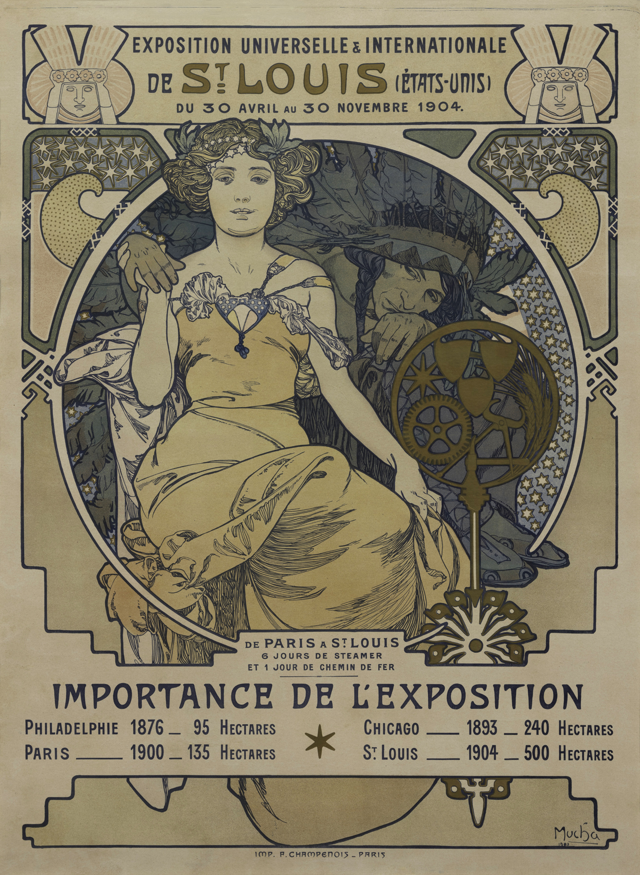 Alphonse Mucha - St. Louis World's Fair