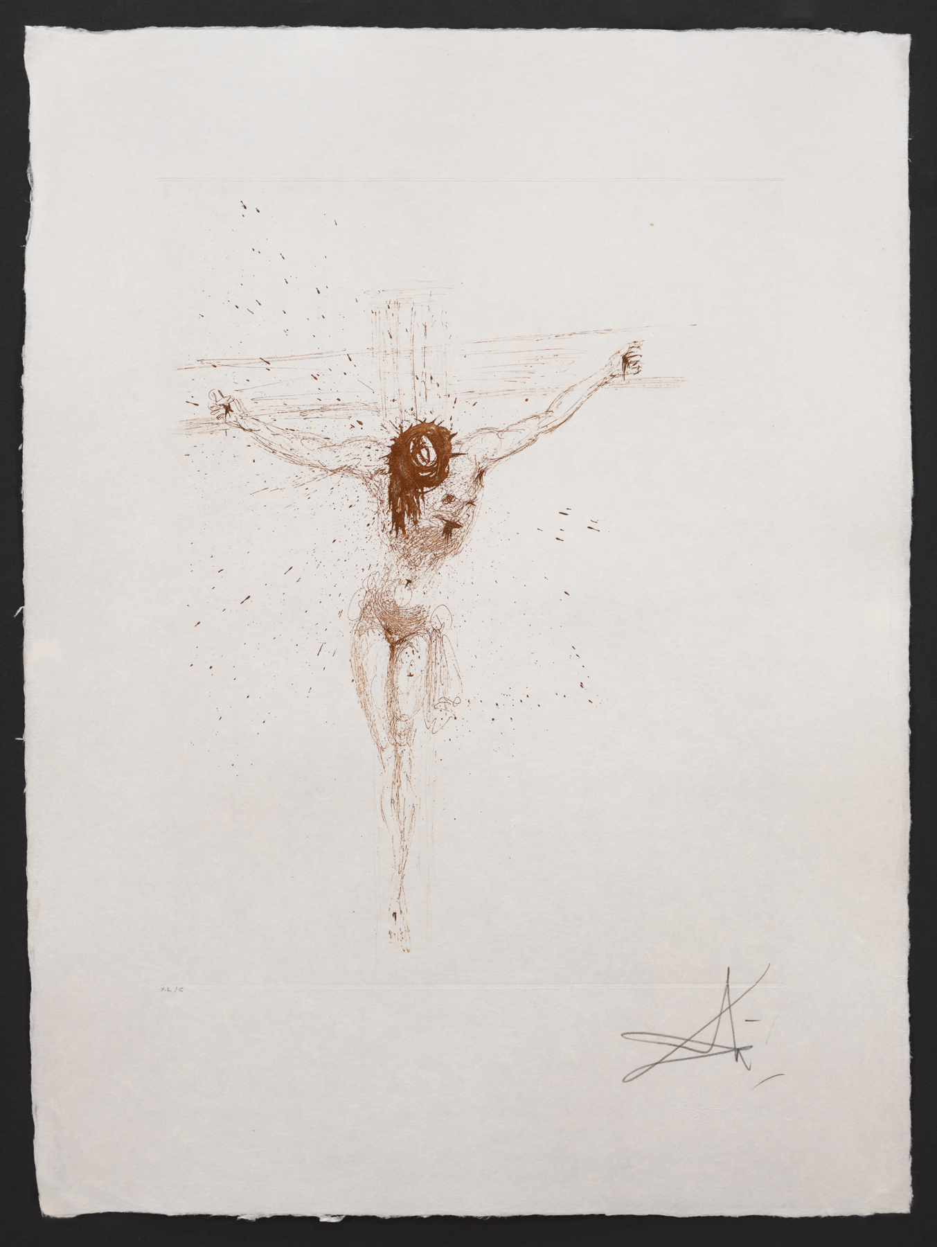 Salvador Dali - Individual - The Christ in Sanguine