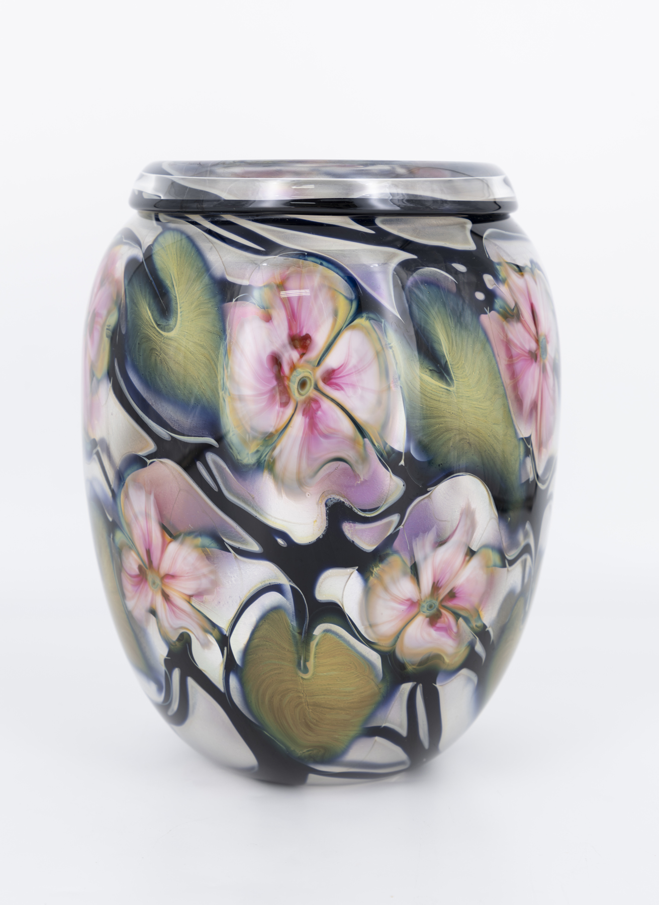 Charles Lotton - Pink Multi-Flora Vase