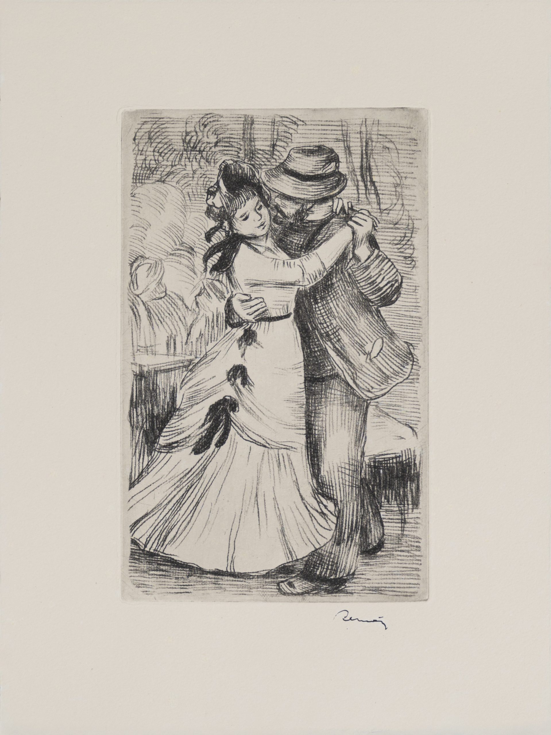 Pierre-Auguste Renoir - La Danse a la Campagne